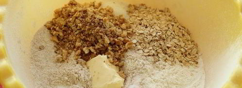 цельнозерновые хлебцы с грецкими орехами. Шаг 3