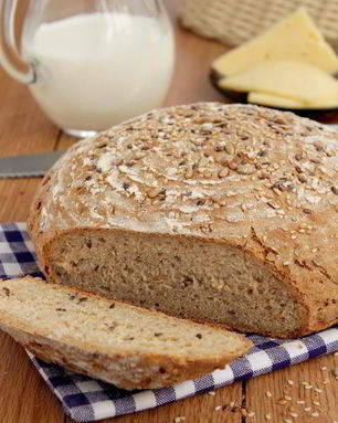 Зерновой пшенично-ржаной хлеб