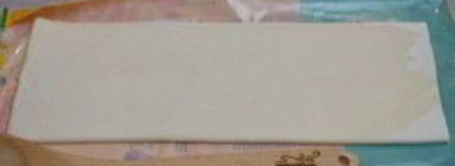 конвертики из бездрожжевого слоеного теста. Шаг 2