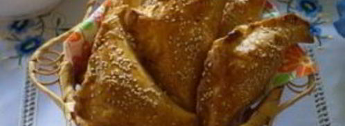 конвертики из бездрожжевого слоеного теста. Шаг 6