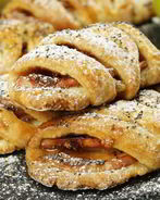 Конвертики с яблоками