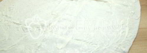 быстрая закуска из лаваша. Шаг 4