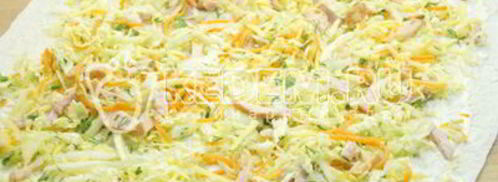 быстрая закуска из лаваша. Шаг 5