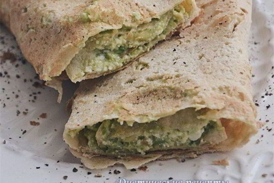 Рецепт гуакамоле в лаваше