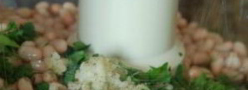 хрустящий лаваш с фасолевой намазкой. Шаг 4