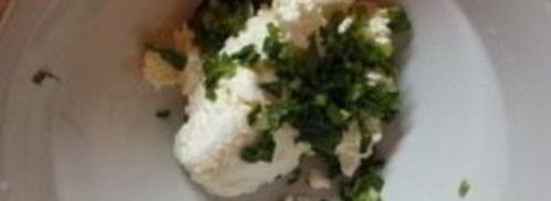 конвертики с творогом из лаваша. Шаг 3