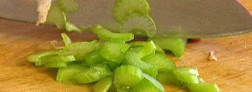 кулечки из лаваша с курицей и зеленью. Шаг 3