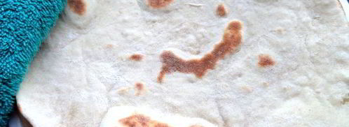 лаваш дрожжевой. Шаг 9