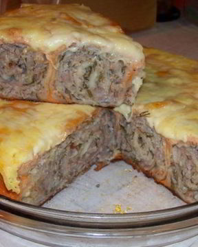 Лаваш с фаршем в мультиварке