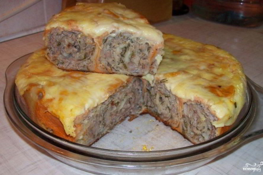 Рецепт лаваша с фаршем в мультиварке