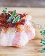 Лаваш с начинкой в беконе