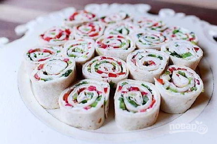 Рецепт лаваша с перцем