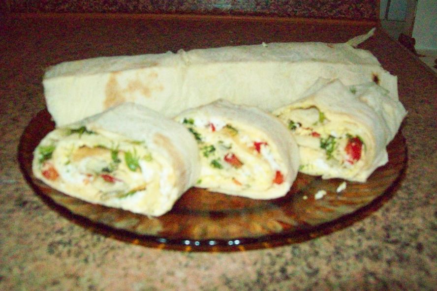 Рецепт лаваша с сырной начинкой