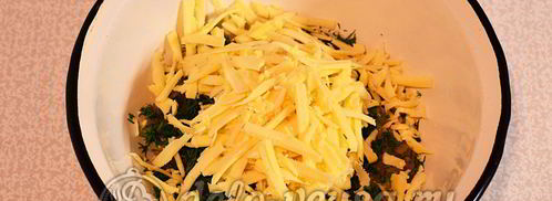 лаваш с сыром и луком. Шаг 5