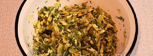 лаваш с сыром и луком. Шаг 6