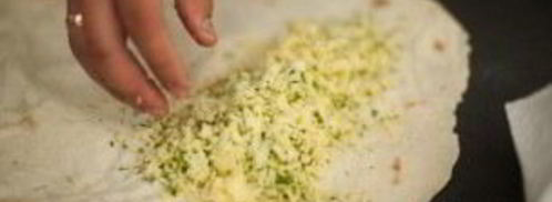 лаваш с укропом. Шаг 2