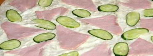 лаваш с ветчиной. Шаг 3