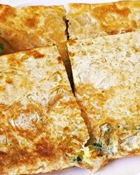 Лаваш с зеленью