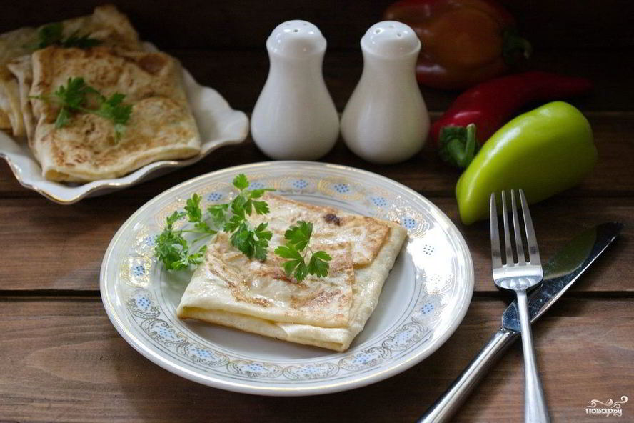Рецепт лаваша в кляре