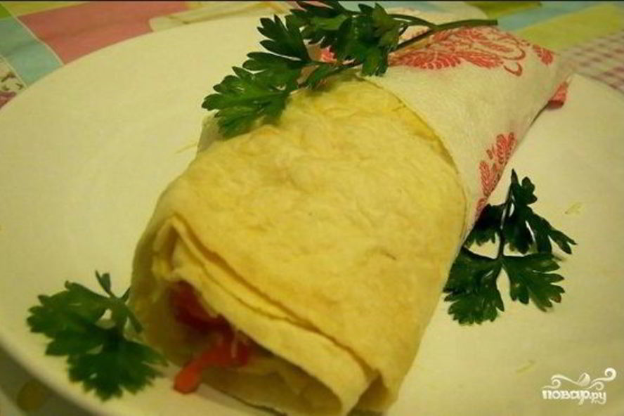 Рецепт лаваша в микроволновке