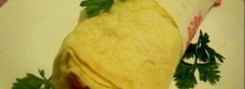 лаваш в микроволновке. Шаг 4