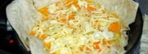 обжаренный лаваш. Шаг 3