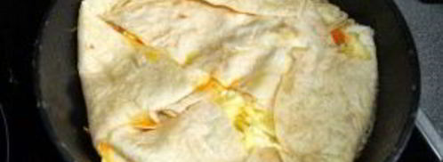 обжаренный лаваш. Шаг 4