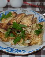 Палочки из лаваша с начинкой