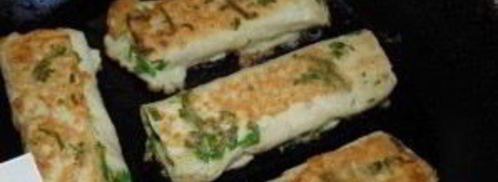 рулетики из лаваша жареные. Шаг 6