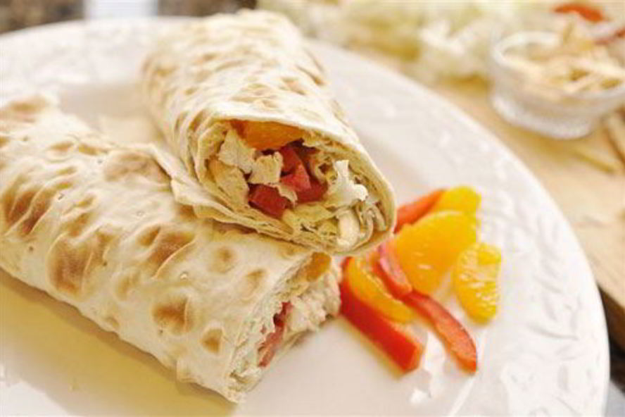 Рецепт рулетов из лаваша пикантные