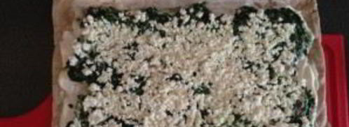 шпинат в лаваше. Шаг 4