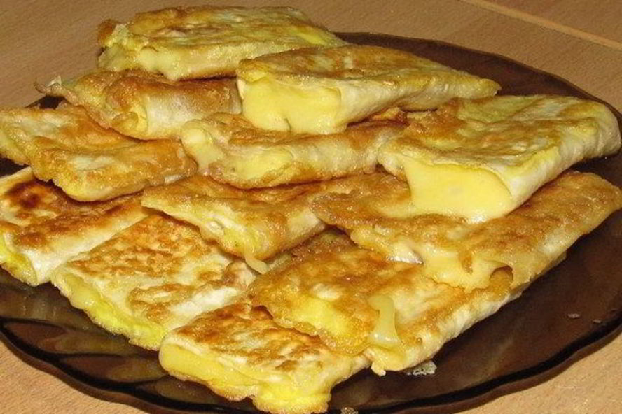 Рецепт сытного завтрака из тонкого лаваша