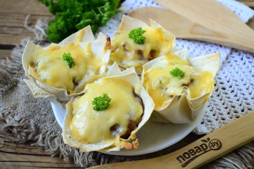 Рецепт тефтелей в лаваше