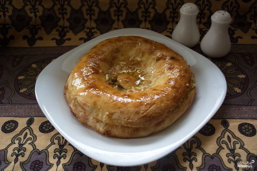 Рецепт толстого лаваша с сыром и бужениной