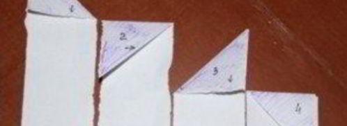 треугольники из лаваша с сыром. Шаг 7