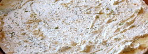 улитка из лаваша с творогом. Шаг 6