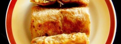 закуска из лаваша с курицей и баклажанами. Шаг 10