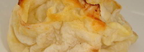 запеченные завитки из лаваша с творогом. Шаг 3