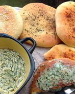 Дрожжевые лепешки