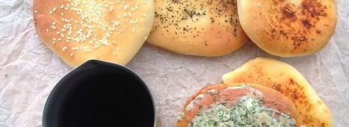 дрожжевые лепешки. Шаг 14