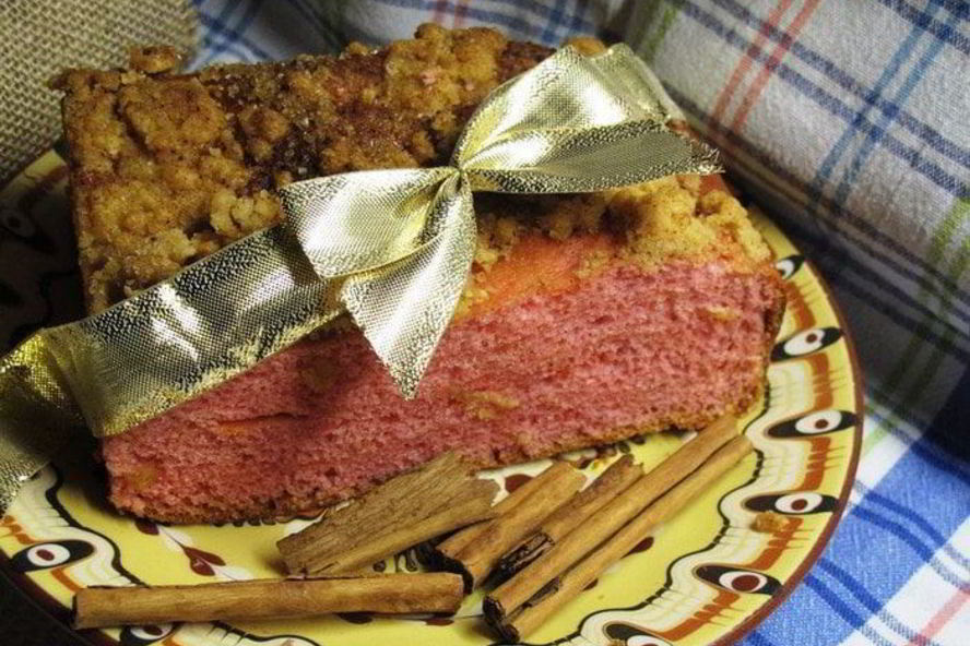 Рецепт фламандской фокаччи со штрейзелем