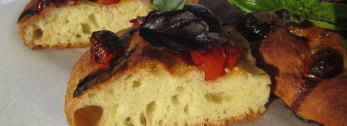 фокачча с ароматными томатами. Шаг 8