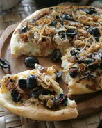 Фокачча с оливками