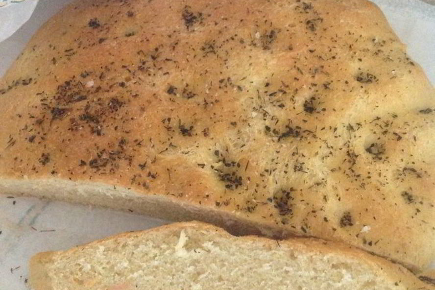 Рецепт фокаччи с полентой