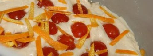 фокачча с помидорами черри и цедрой апельсина в мультиварке. Шаг 4