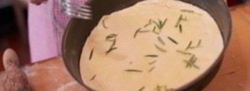 фокачча с розмарином. Шаг 2