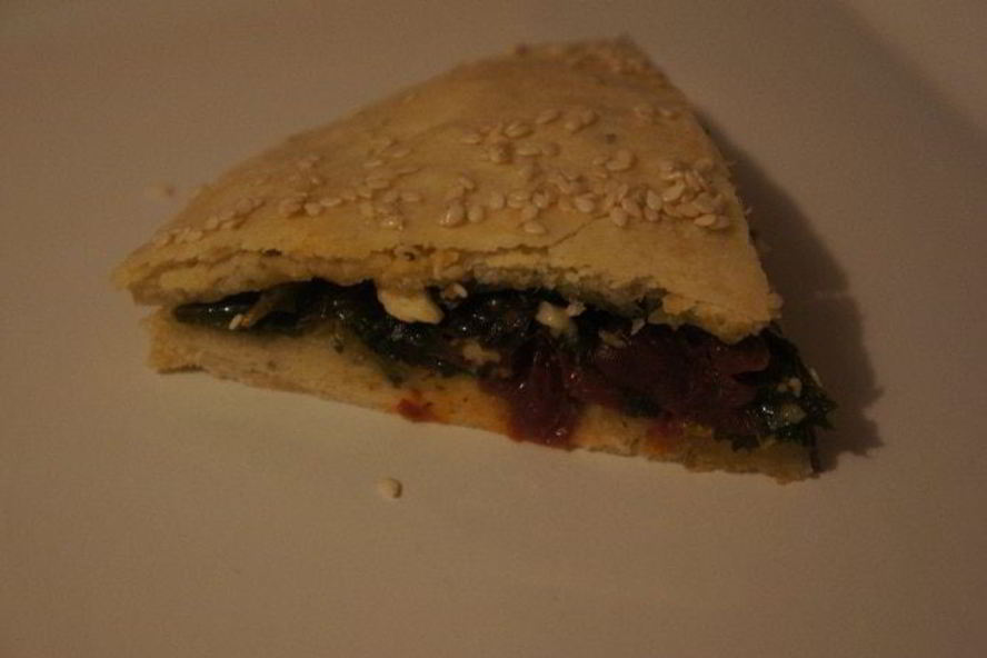 Рецепт фокаччи с вялеными помидорами, козьим сыром