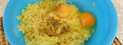 картофельная лепешка к завтраку. Шаг 2