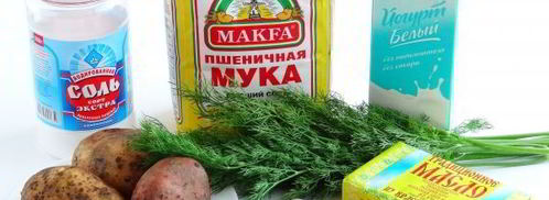 картофельные лепешки с укропом. Шаг 2