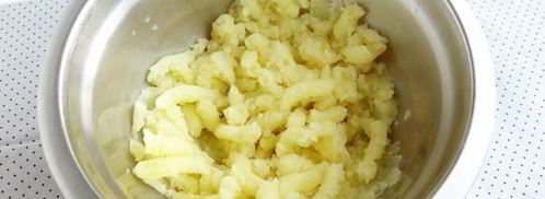 картофельные лепешки с укропом. Шаг 3